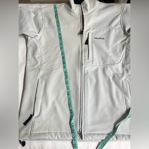 NAUTICA Men’s Beige thermal full zip jacket size S. - Picture 12 of 12